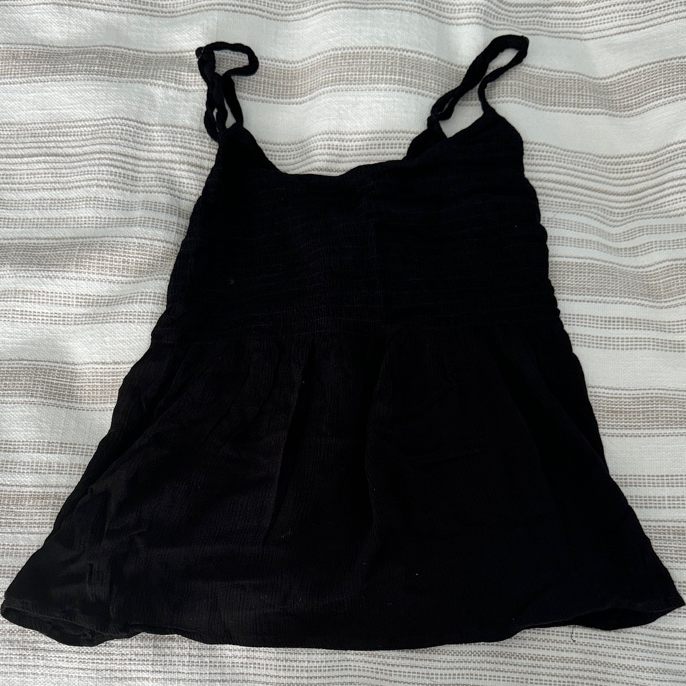 La Hearts Black Camisole Top